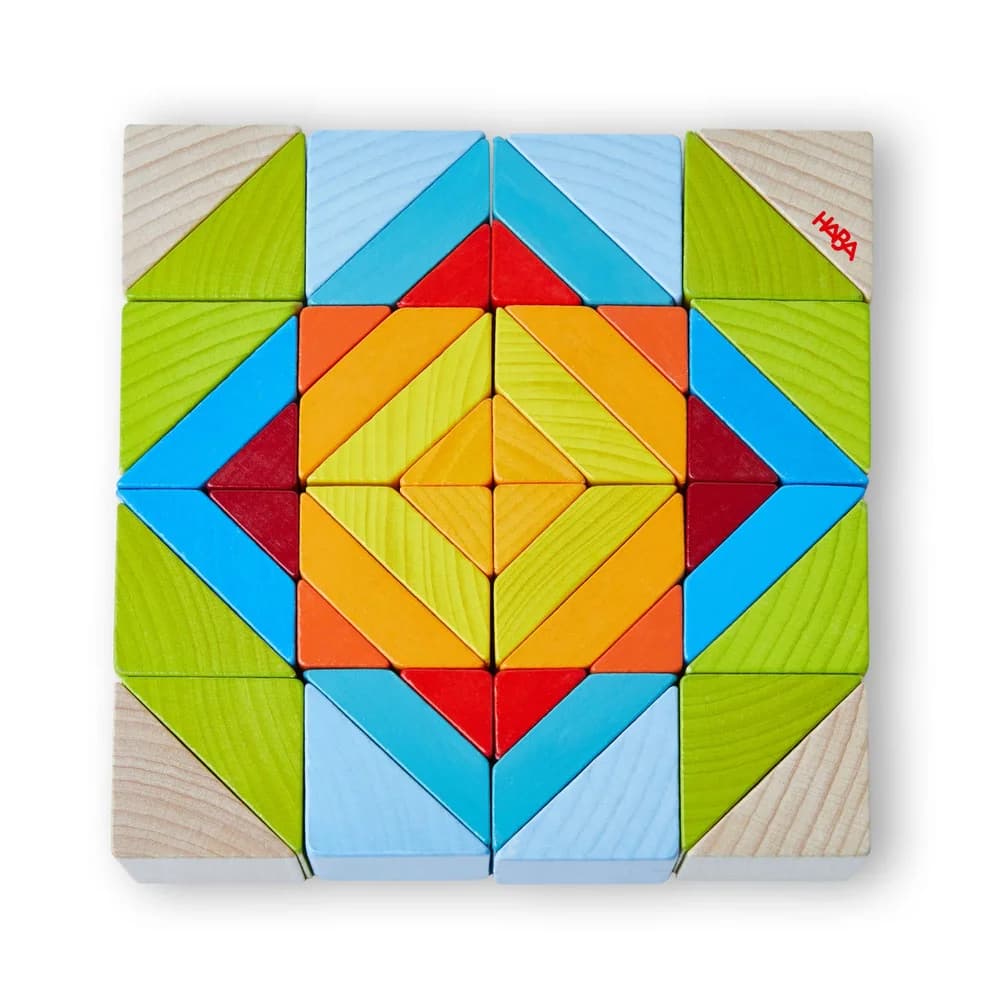HABA 305459 3D-Legespiel Würfelmosaik