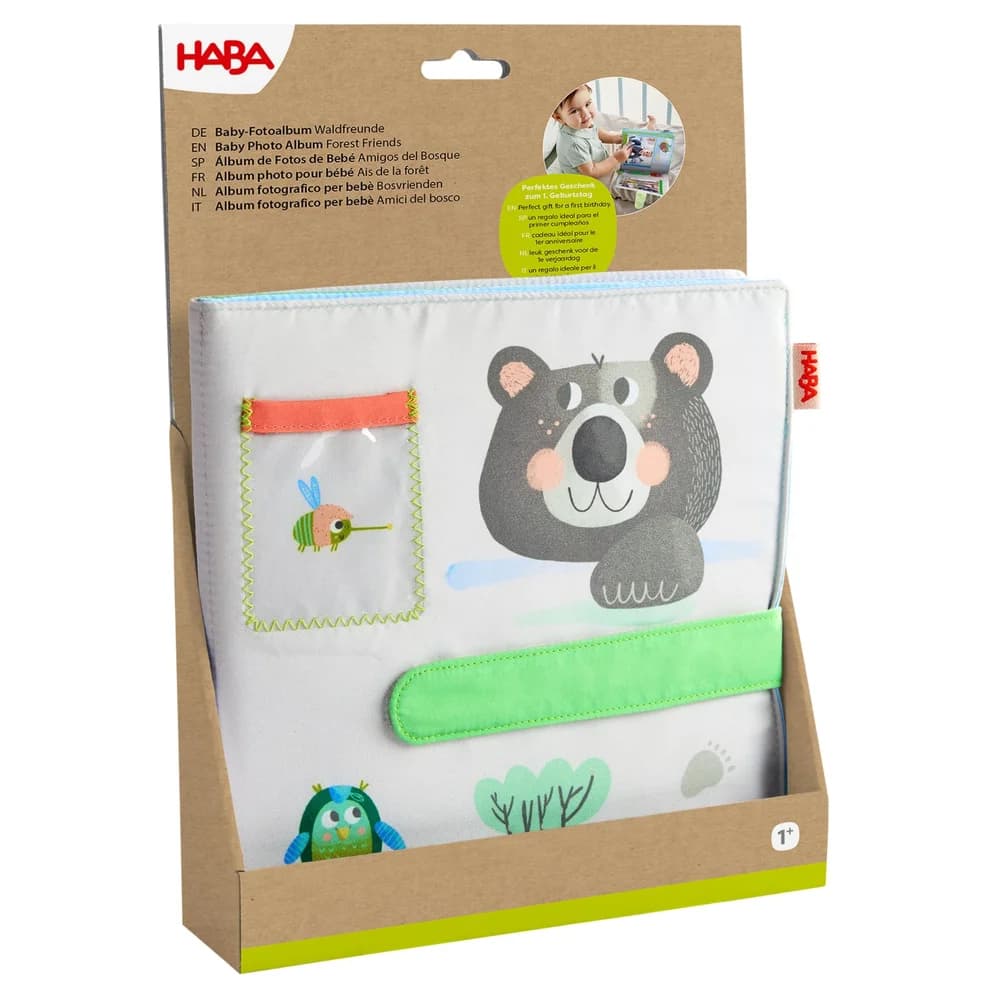 Haba Greifling Babywelt Babyspielbuch Baby Fotoalbum Waldfreunde 2012301001