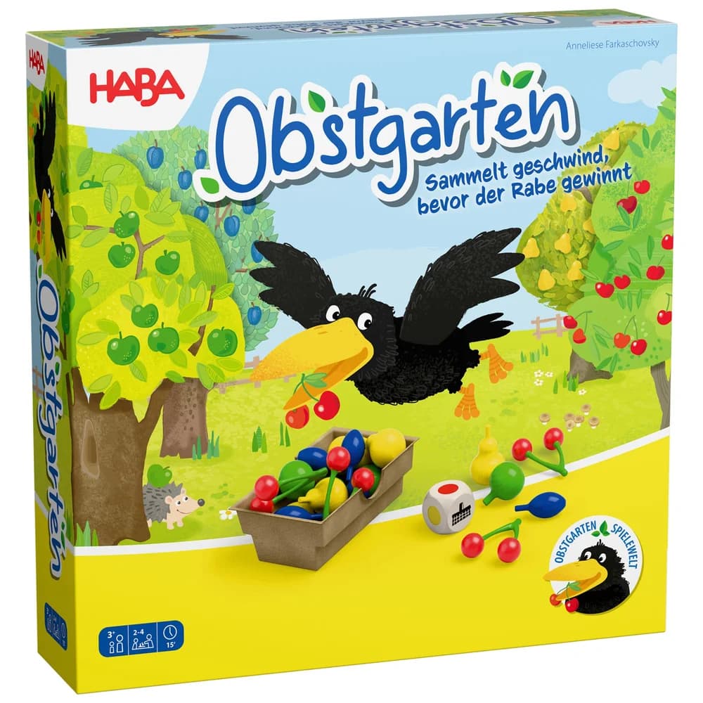 Haba Lernspielzeug Kinderspiel Würfelspiel Obstgarten Klassik 2013838001