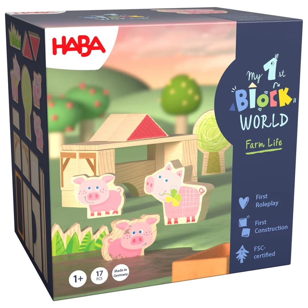 Haba Stapelspielzeug MFBW Erw. Ferkelstall Kalle