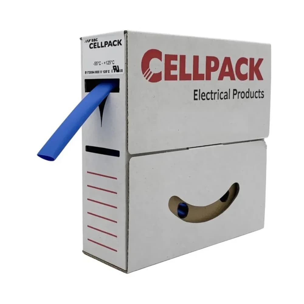 Cellpack Schrumpfschlauch SB/3.2-1.6/blau/15m