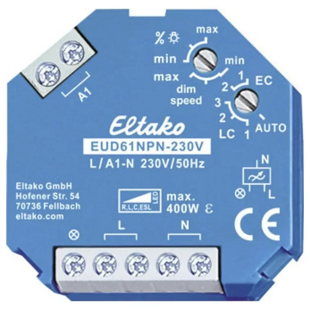 Dimmer Drehkn uni Einb Lichtwertspeicher
