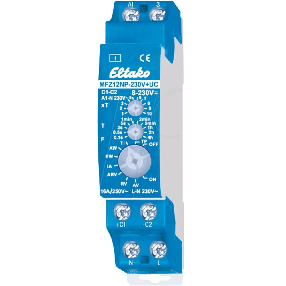 Eltako Zeitrelais,multifunktion MFZ12NP-230V+UC