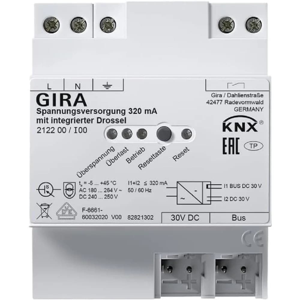 Gira KNX-Spannungsversorgung 212200