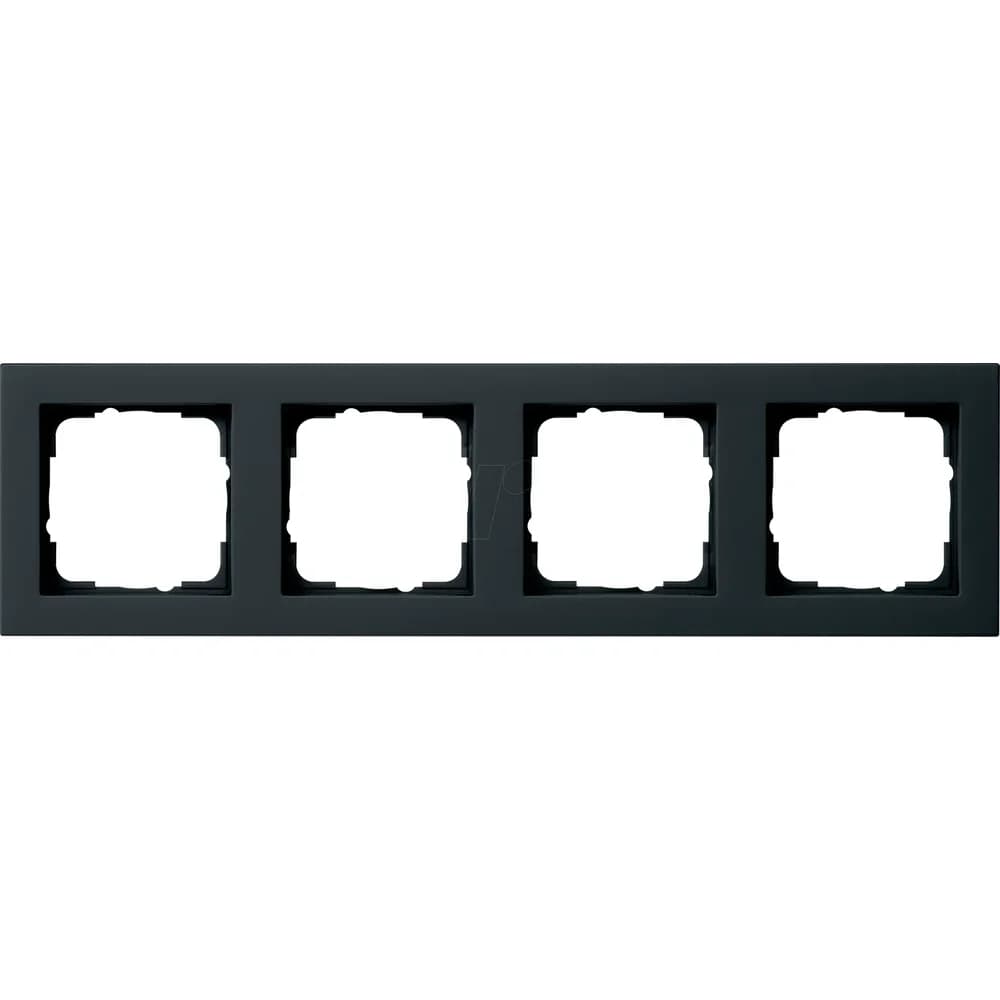 Gira Abdeckrahmen 4f. sw 021409