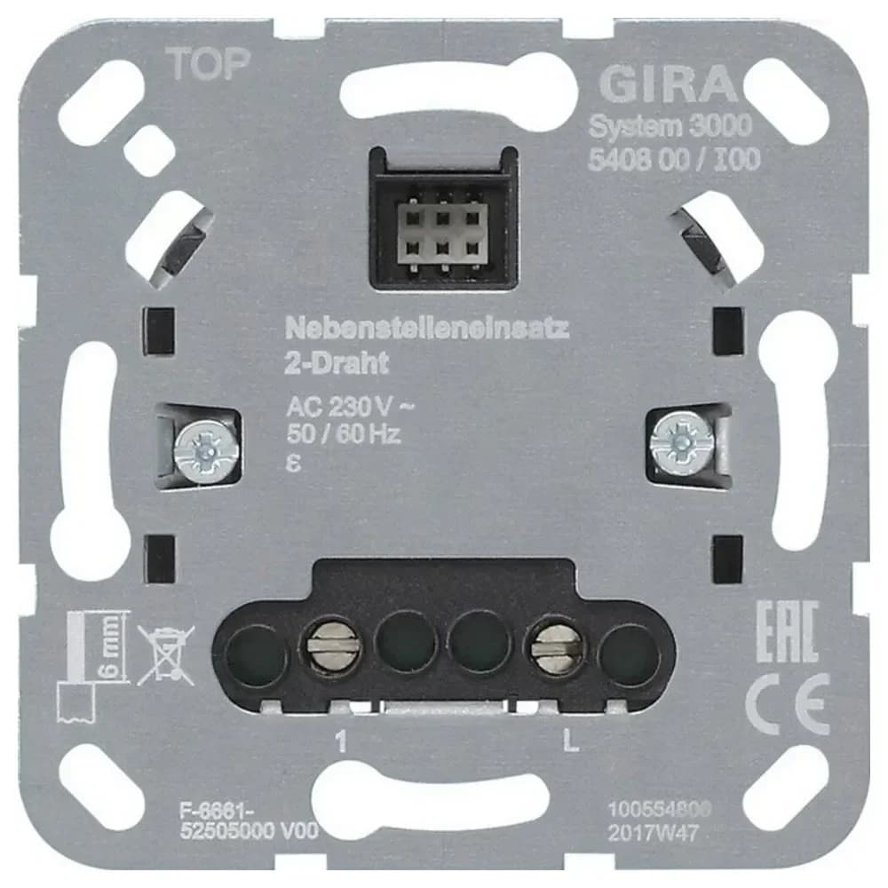Gira Nebenstelleneinsatz 540800