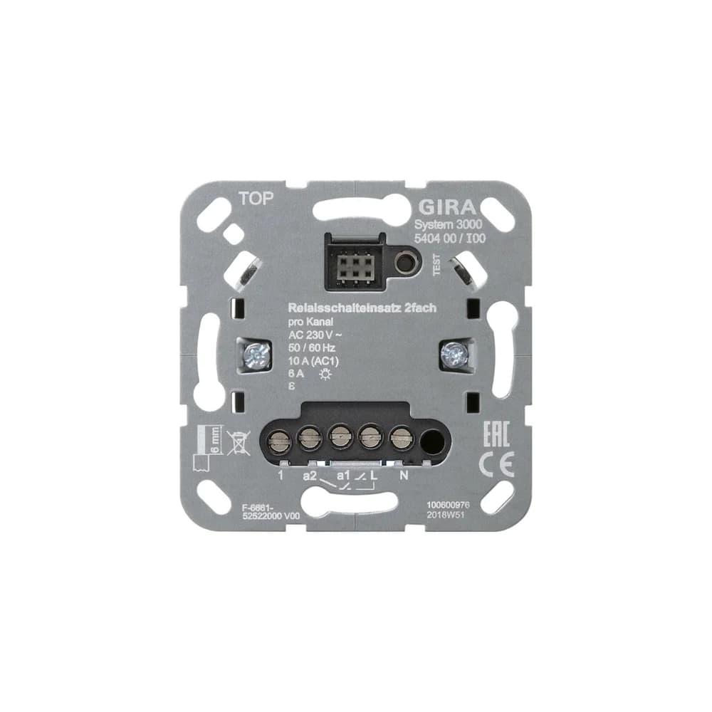 Gira 540400, Relais