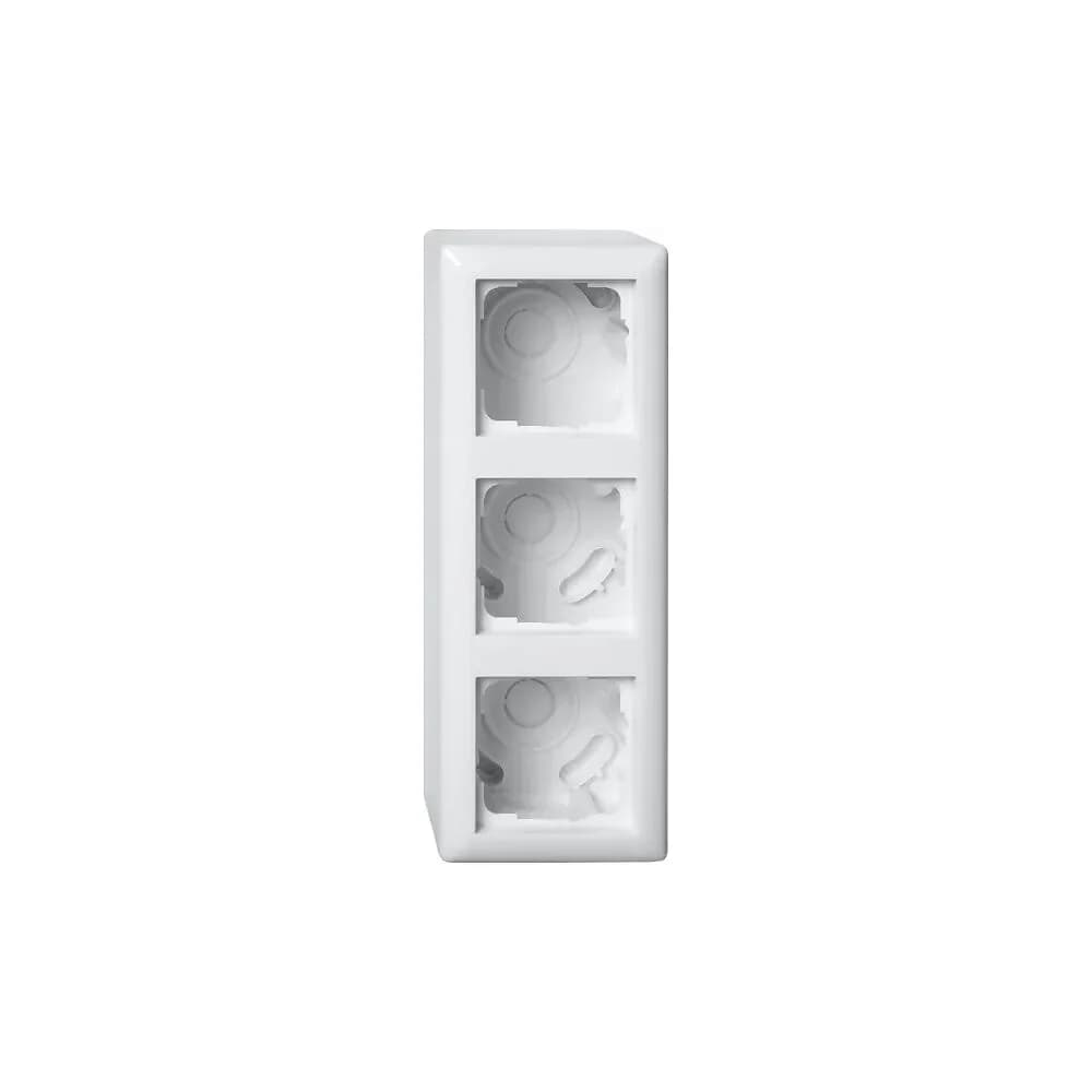 Gira AP-Gehäuse 3f + Rahmen 106303