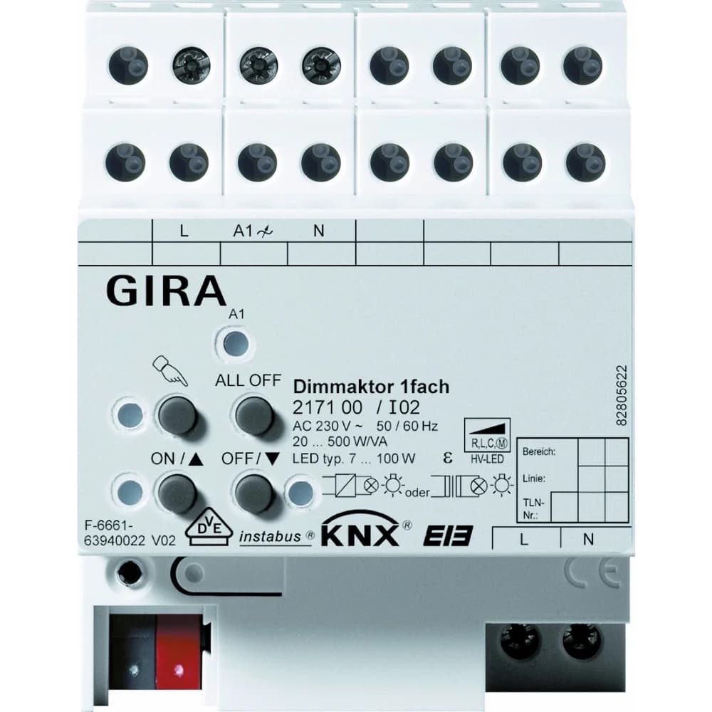 Gira Universal-Dimmaktor 1f. 217100