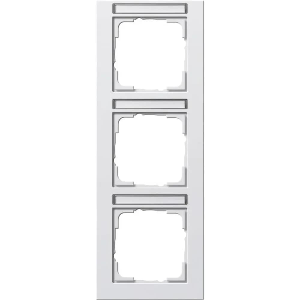 Gira Abdeckrahmen 3f. rws/matt 110322