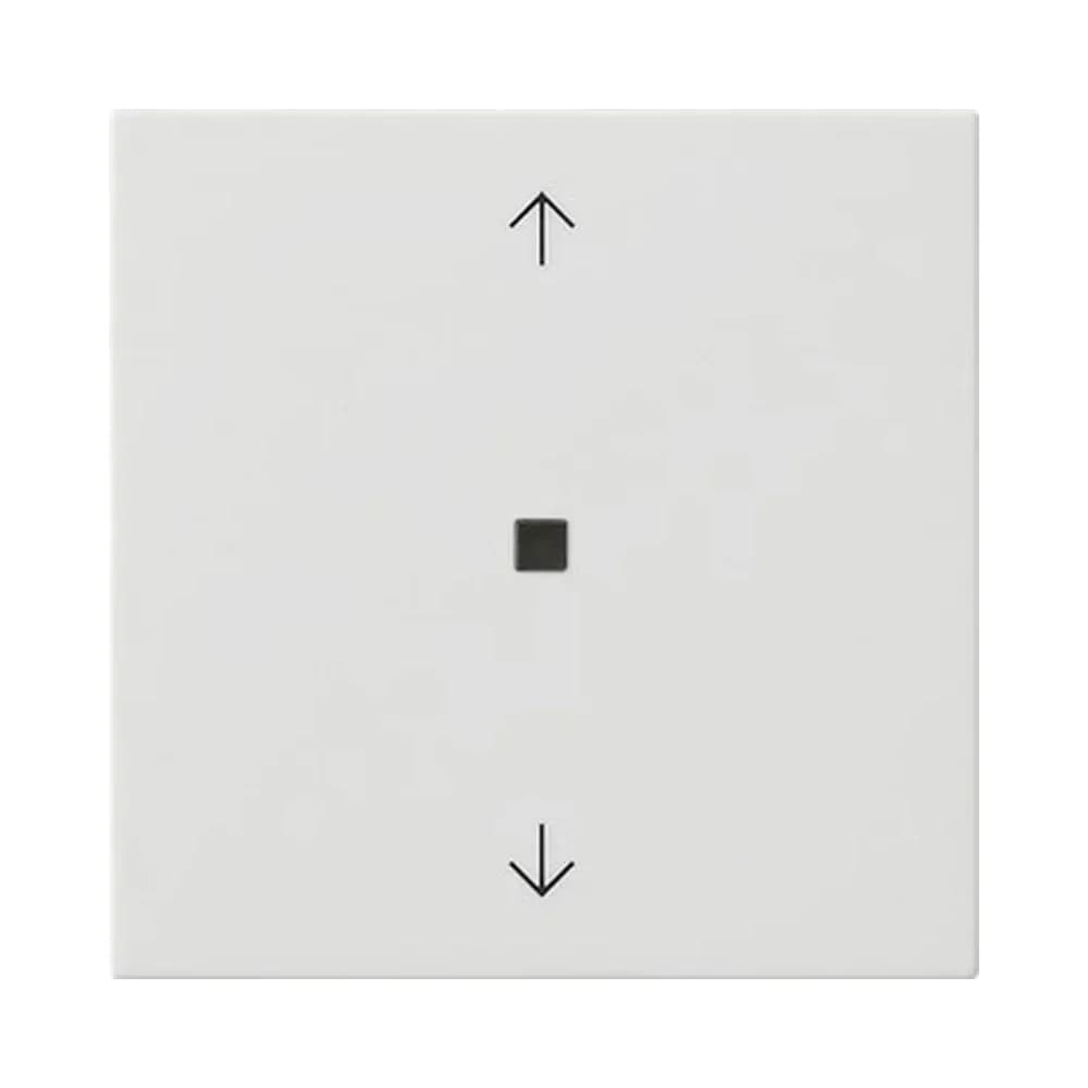 Gira 510503, Schalter + Taster, Weiss