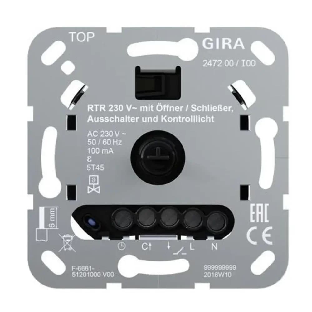 Gira Raumtemperaturregler 247200