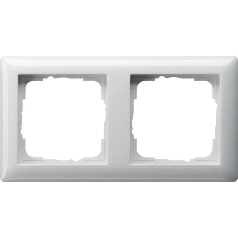 Gira Abdeckrahmen 2f. rws-gl 021203