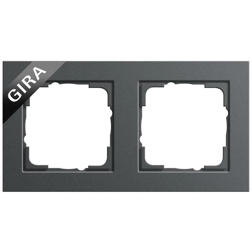 Gira Abdeckrahmen 2f.anth 021223