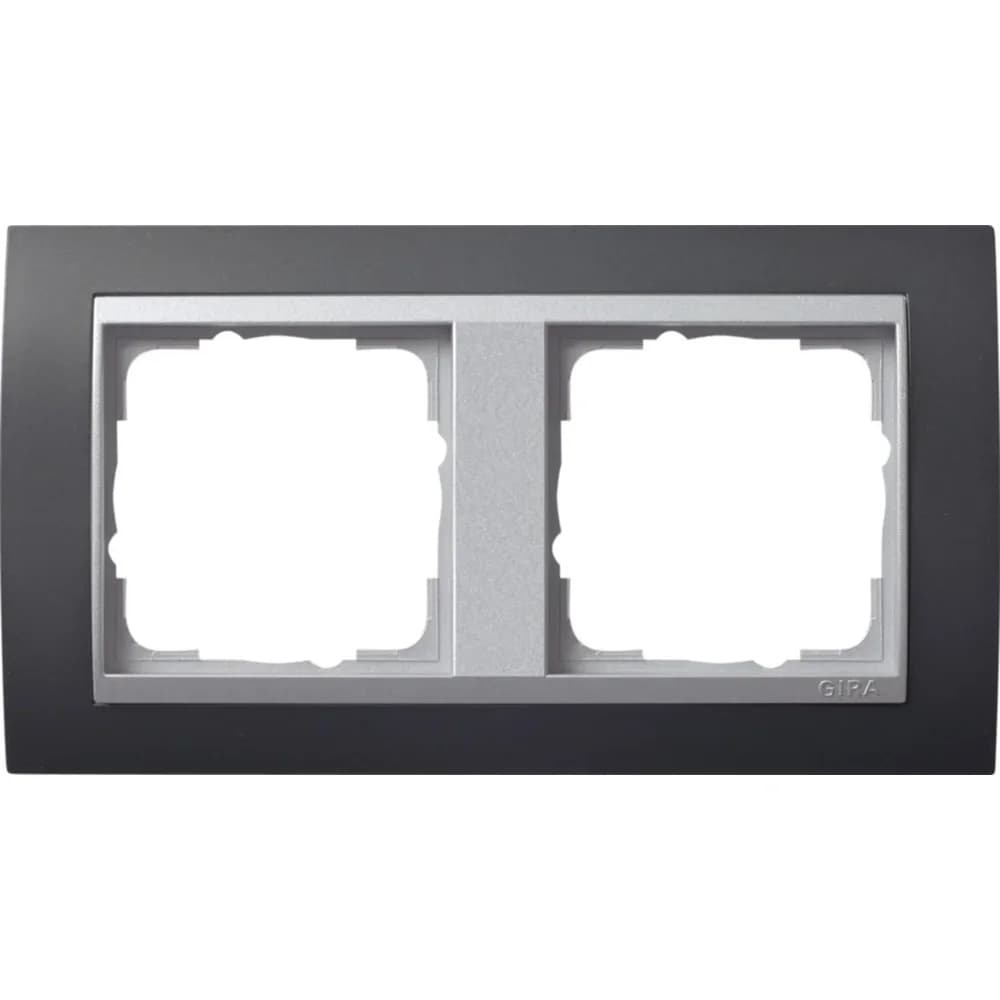 Gira Abdeckrahmen 2f.anth 021281