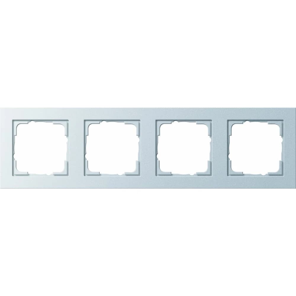 Gira Abdeckrahmen 4f.alu 021425