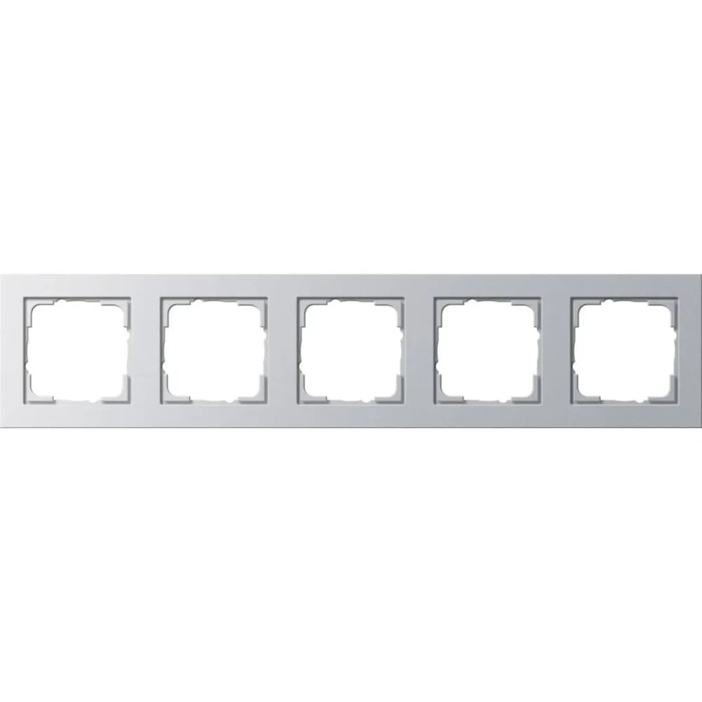 Gira Abdeckrahmen 5f.alu 021525