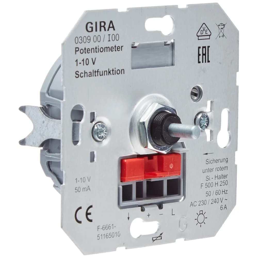 Gira Potentiometer-Einsatz 030900