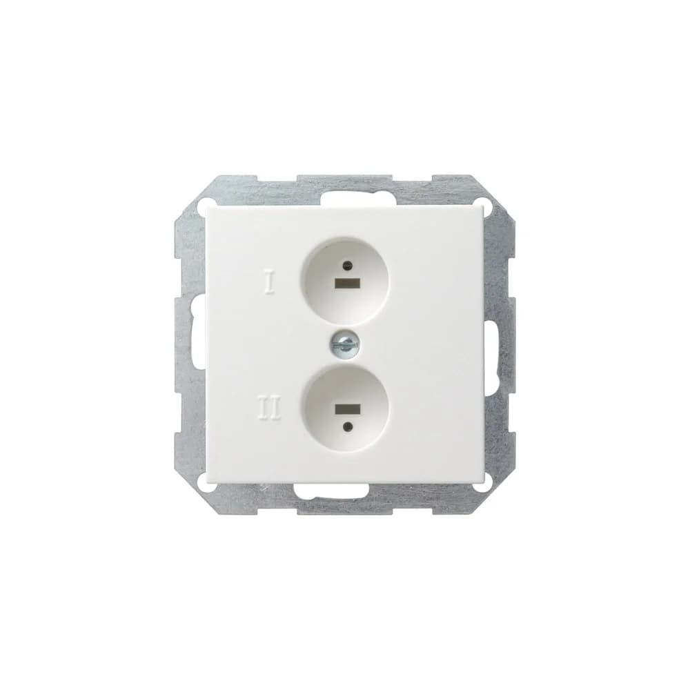 Gira Stereo-Steckdose rws-gl 040203