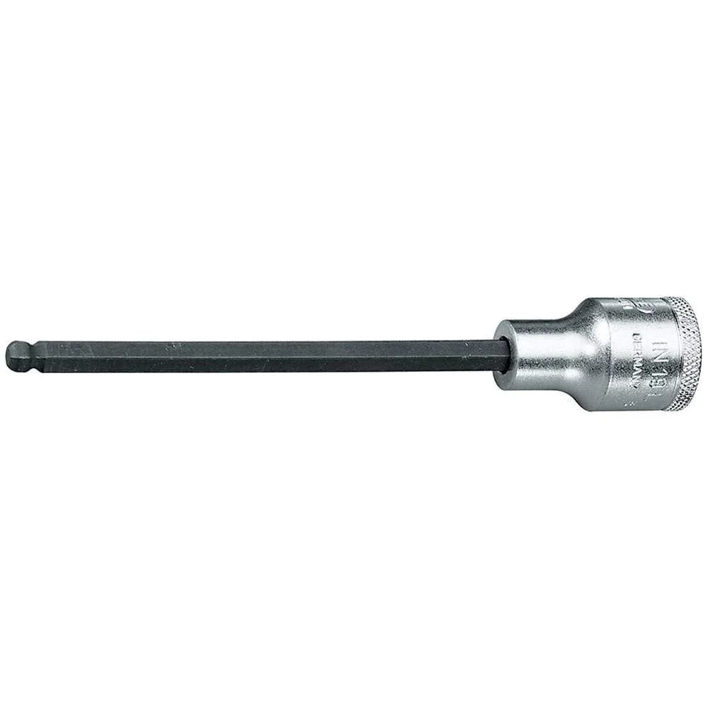 Gedore Steckschlüsseleinsatz IN 19 LK 1/2′′ Innen-6-kant Kugelkopf SW 12 mm - 6172370