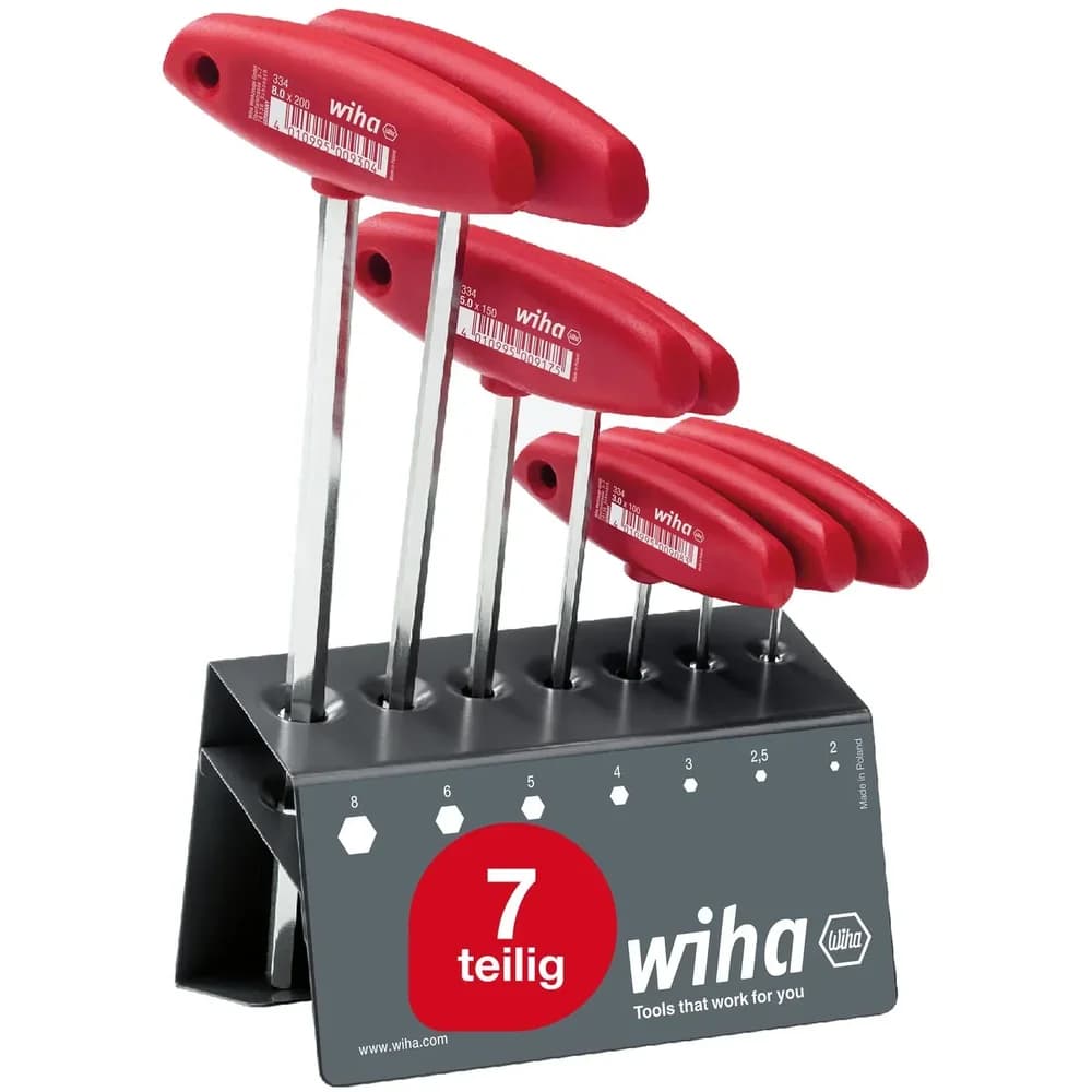 Wiha Sechskantschlüssel-Satz 7-teilig