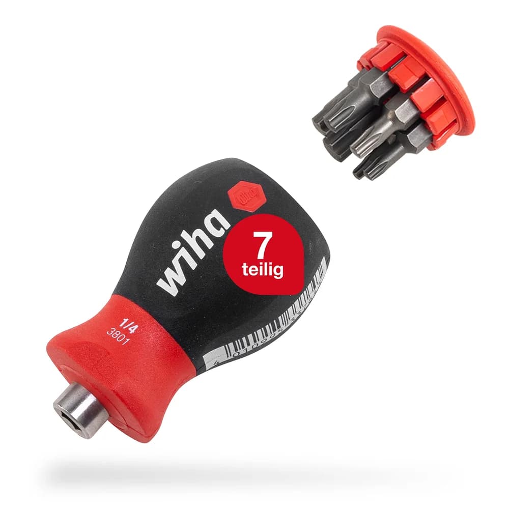 Wiha Schraubendreher 33744 rot|schwarz