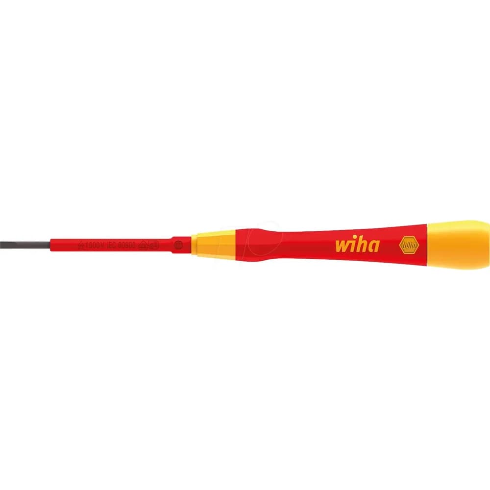 WIHA 42471 - Schraubendreher PicoFinish® electric, Schlitz, 3,5 x 65