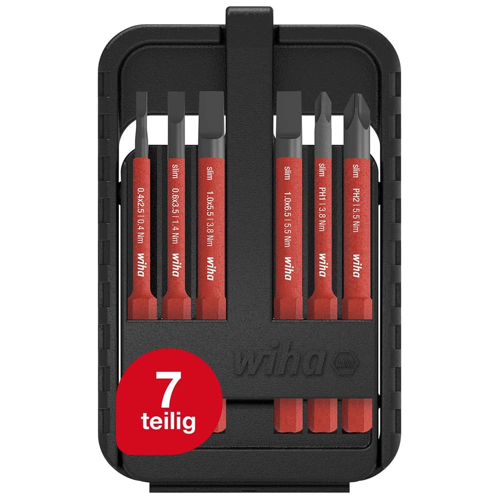 Wiha, Bits, Set slimBit electric