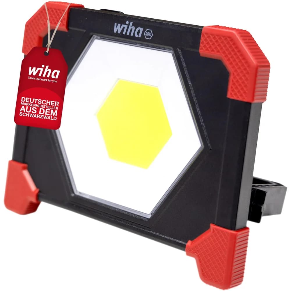 Wiha Baustrahler 30 W (45698), 3 Leuchtmodi schwarz