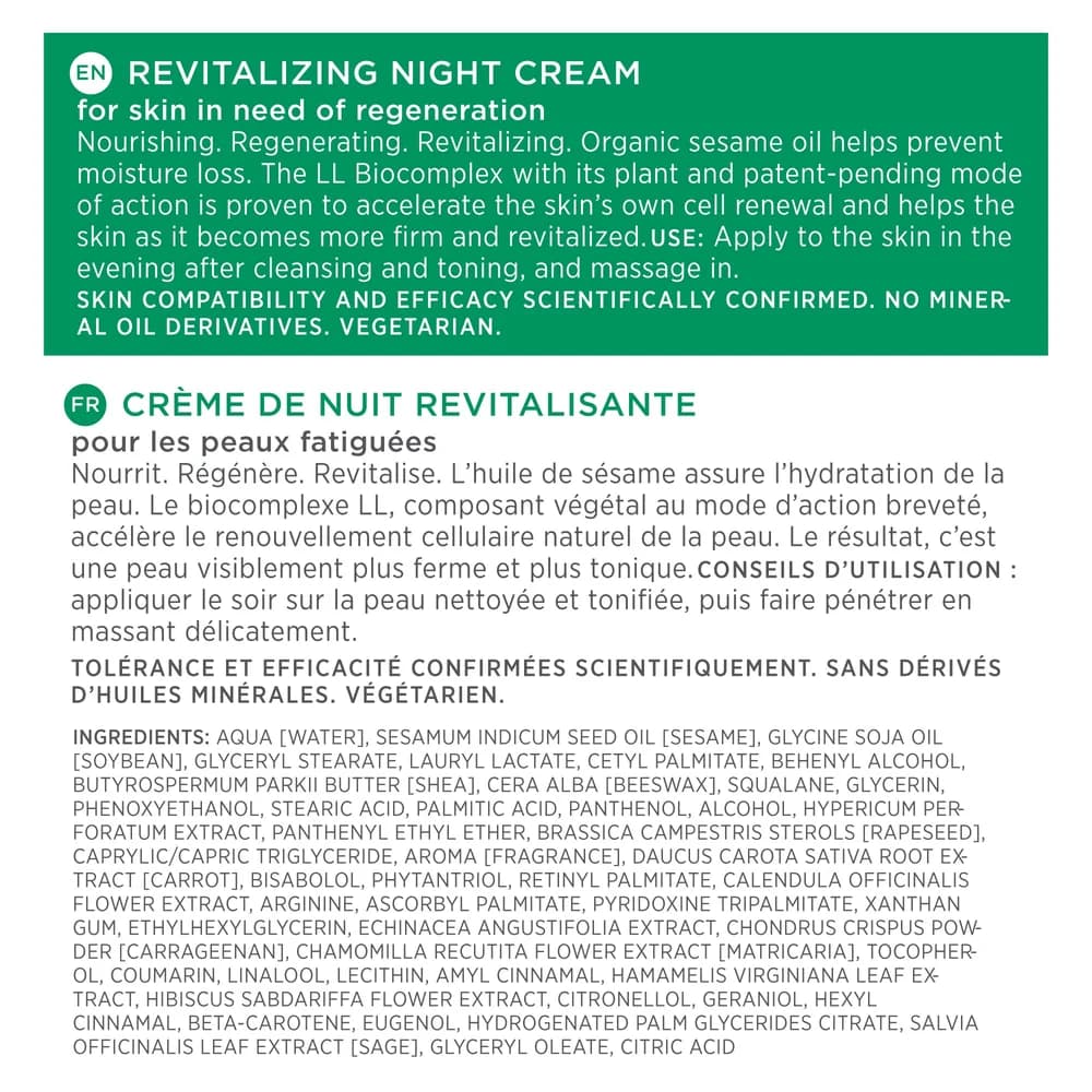 LL Regeneration Vitalisierende Nachtcreme