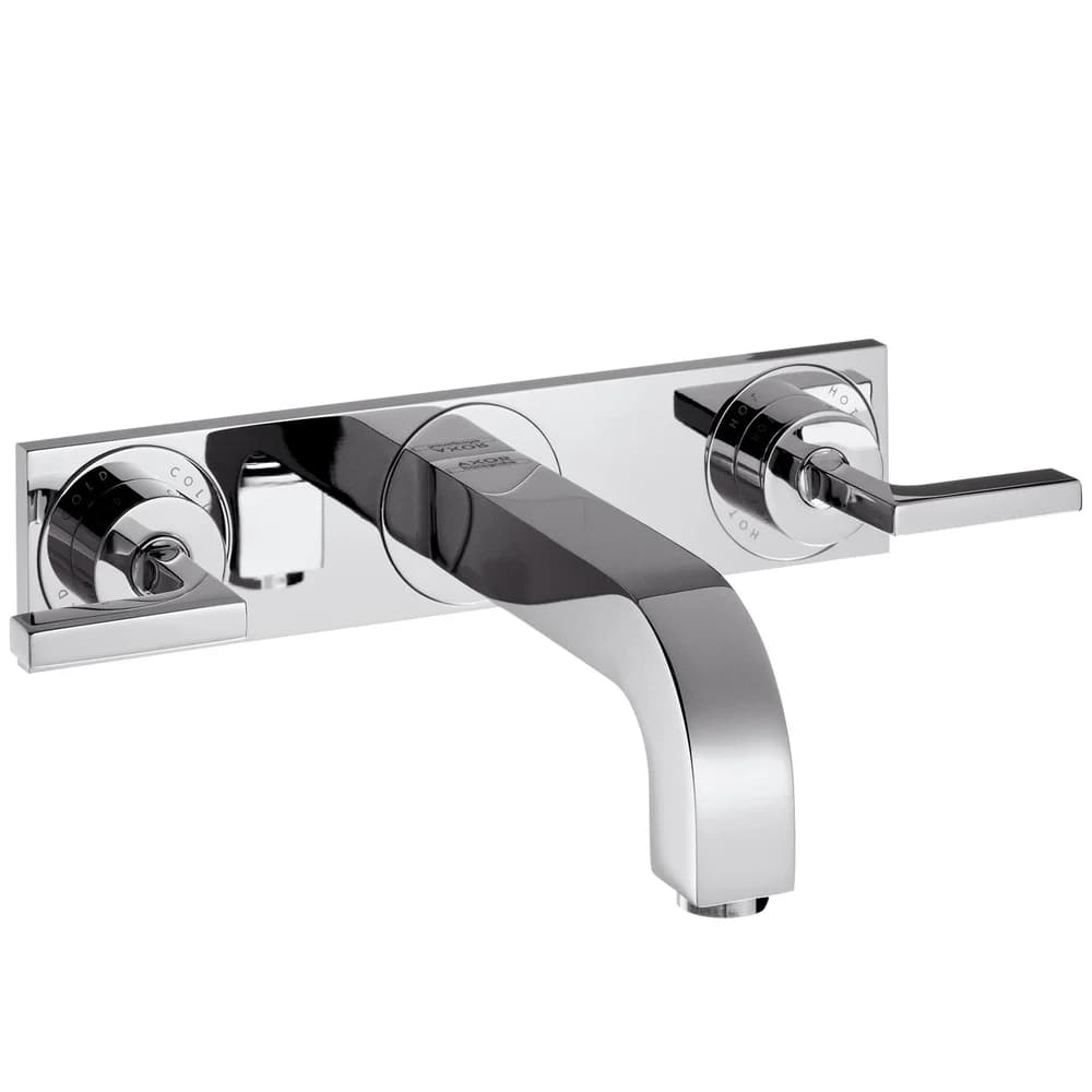 AXOR 39148000 3-Loch Waschtischarm.Axor Citterio - Silber
