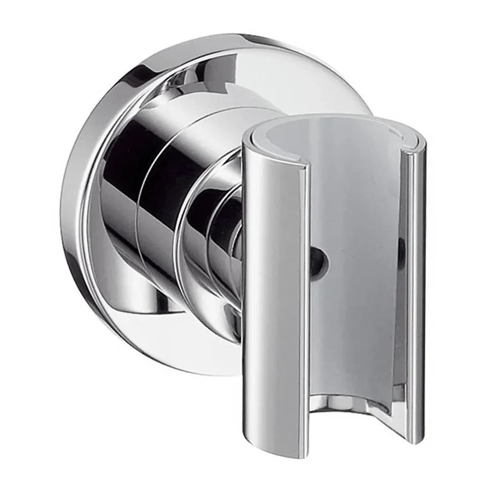 hansgrohe AXOR Brausehalter round, 39525000, Farbe: Chrom