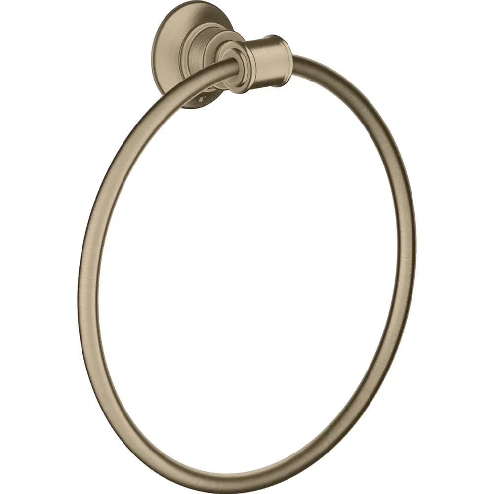 hansgrohe Handtuchring Axor Montreux 42021820 Metall, brushed nickel