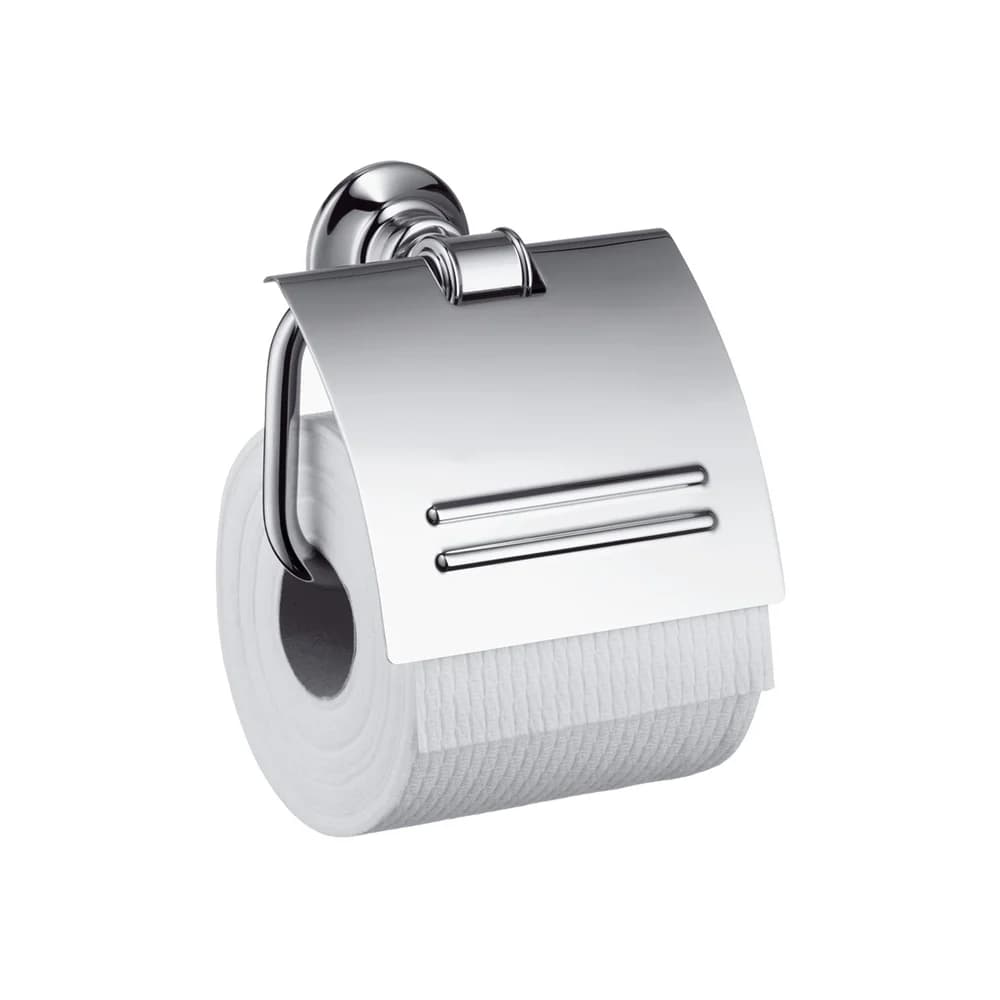 hansgrohe AXOR Montreux Papierrollenhalter 000, 42036820, Farbe: Brushed Nickel