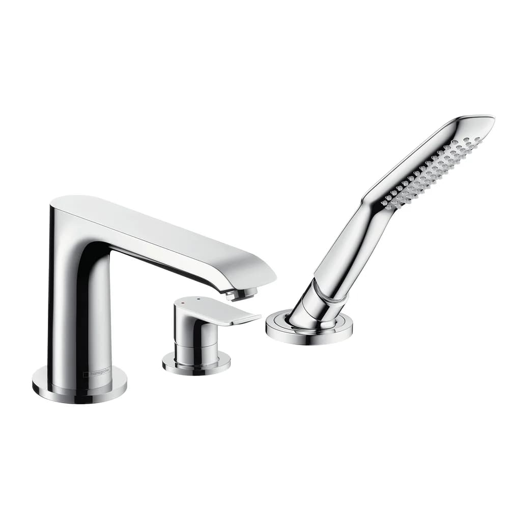 3-Loch Wannenrandmischer Hansgrohe Metris Ausladung 194 mm chrom