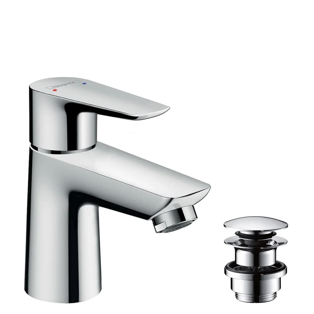 Hansgrohe Talis E, Waschbecken, Chrom - Silber