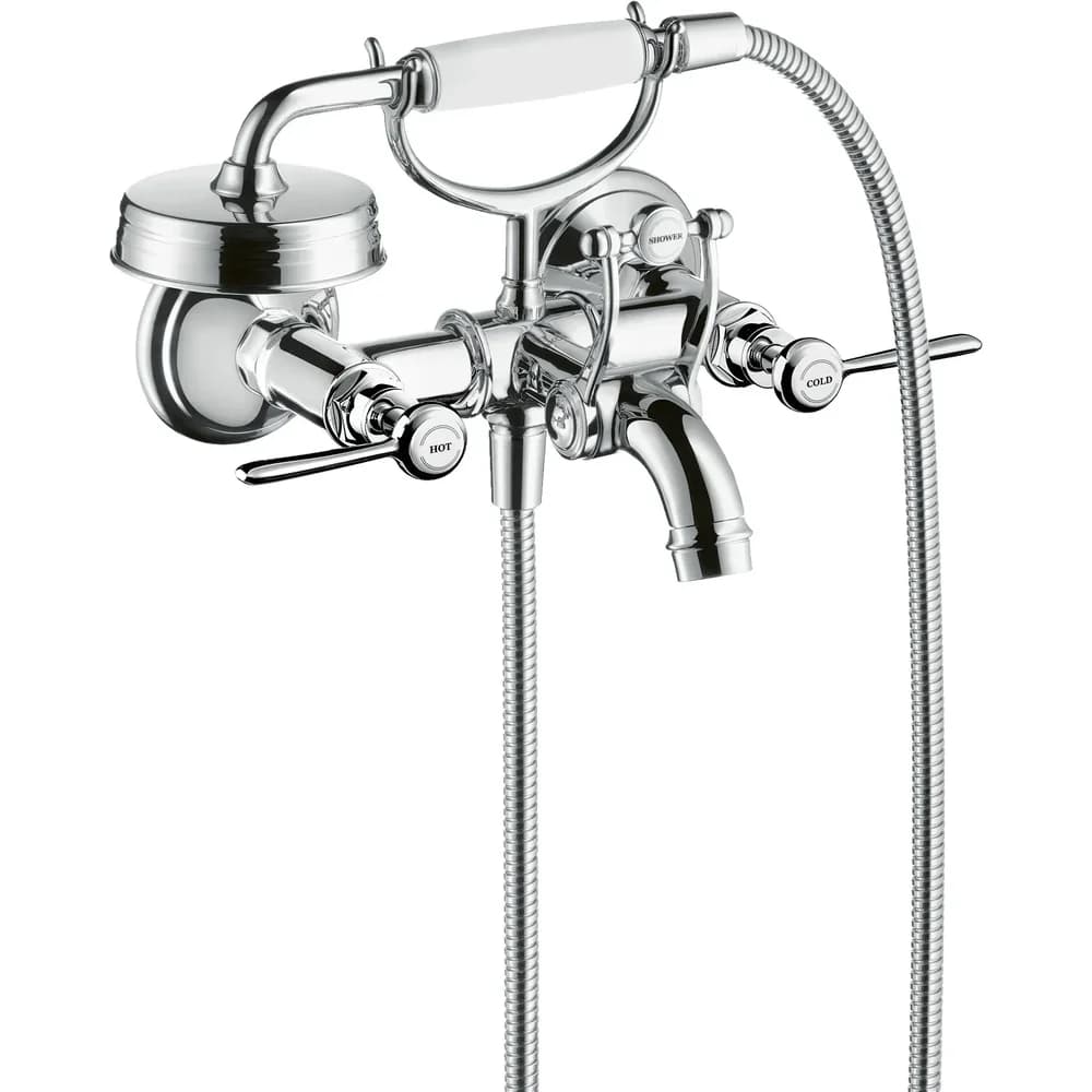 AXOR 16551000 Zweigriff Wannenarmatur Aufputz Axor - Silber