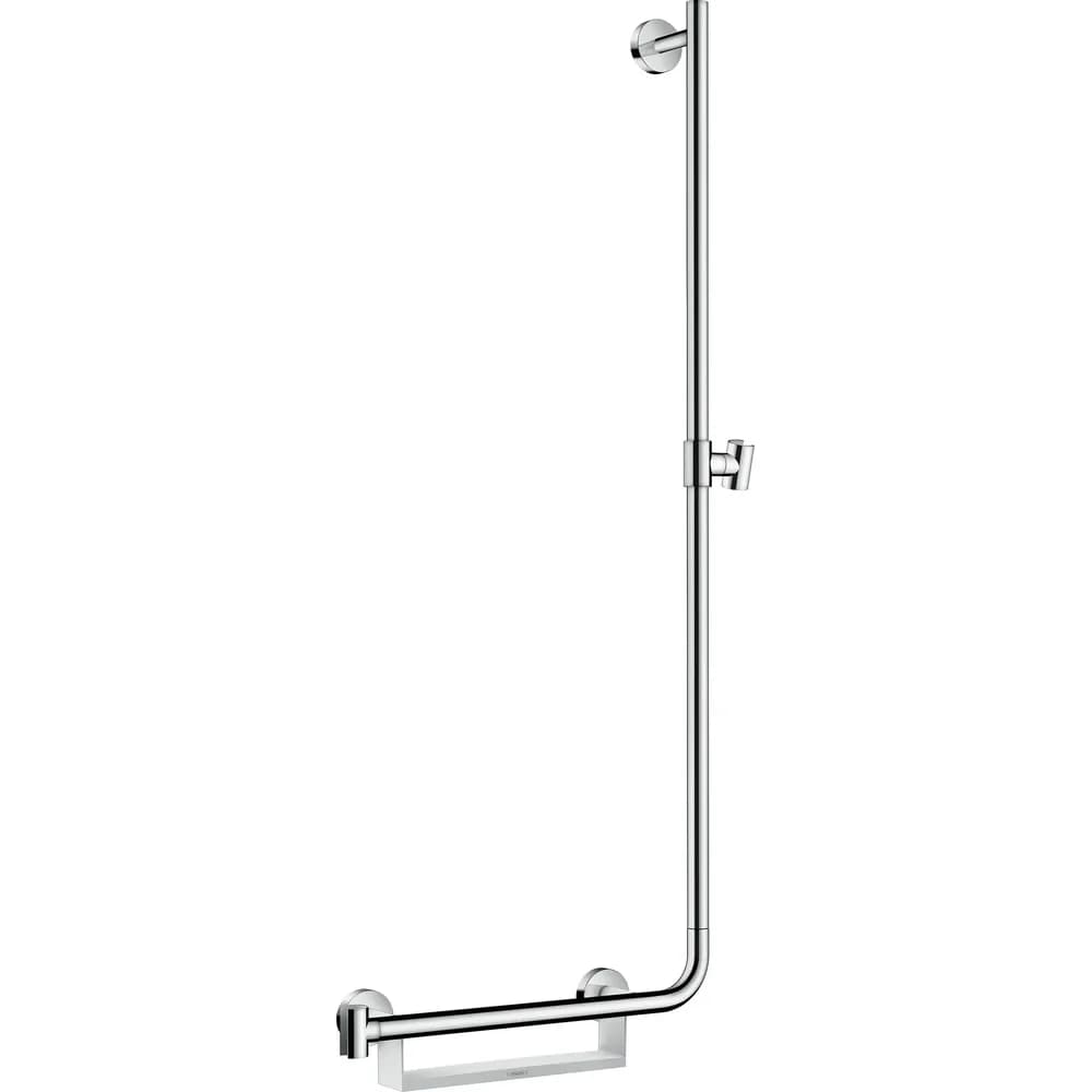 hansgrohe Brausestange Unica Comfort 1100mm, weiß/chrom, rechts