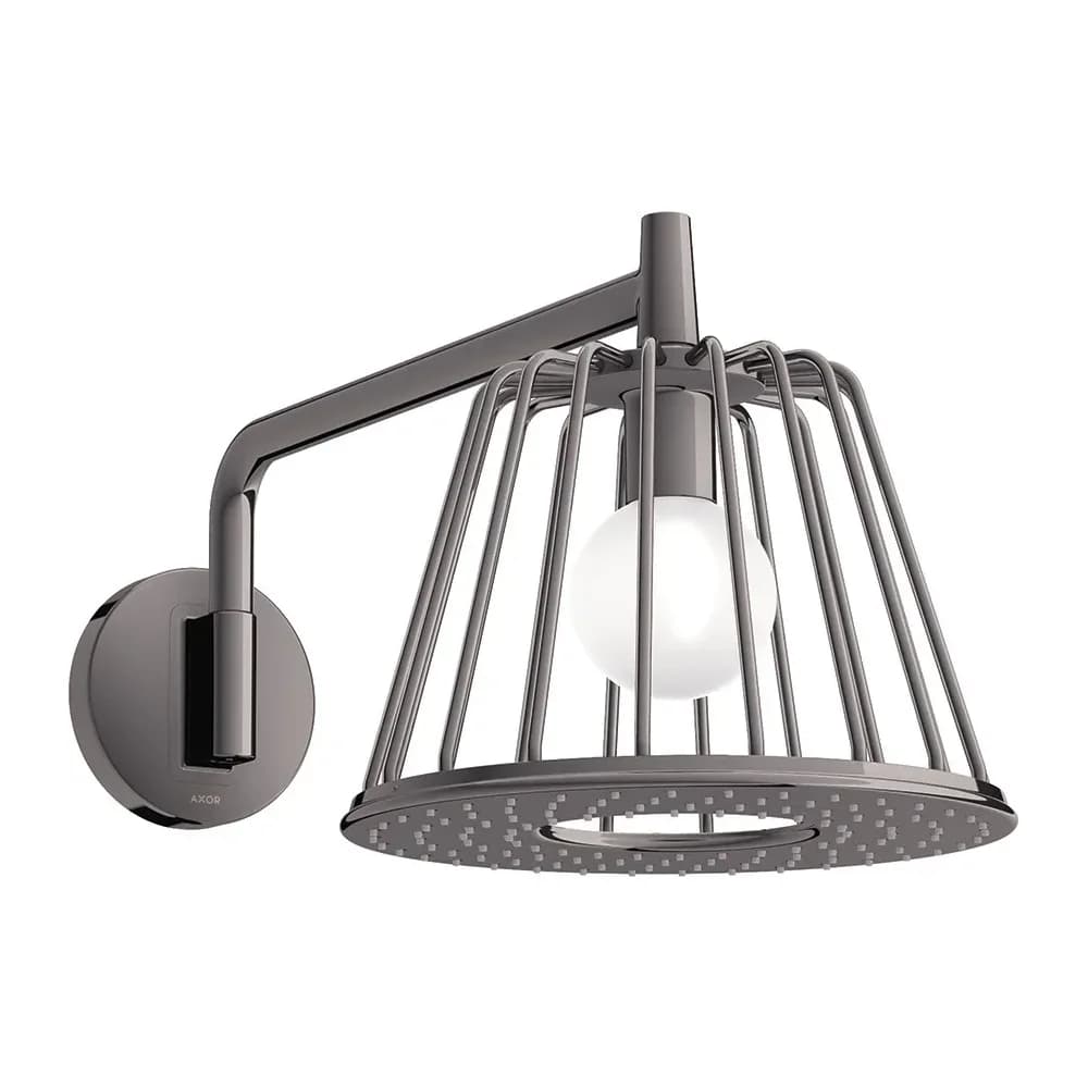 Hansgrohe Kopfbrause Axor Nendo m.Brausearm Polished Black Chrome 26031330