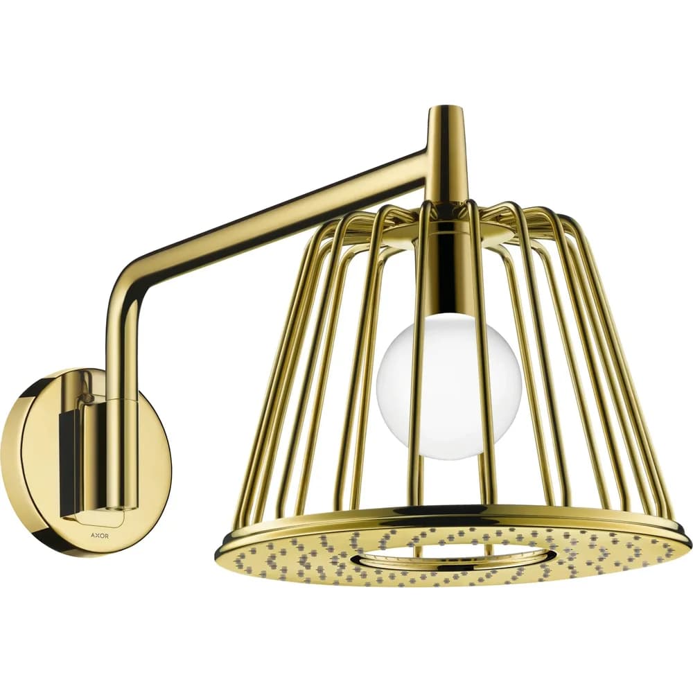 Hansgrohe Kopfbrause Axor Nendo m.Brausearm Polished Gold Optic 26031990