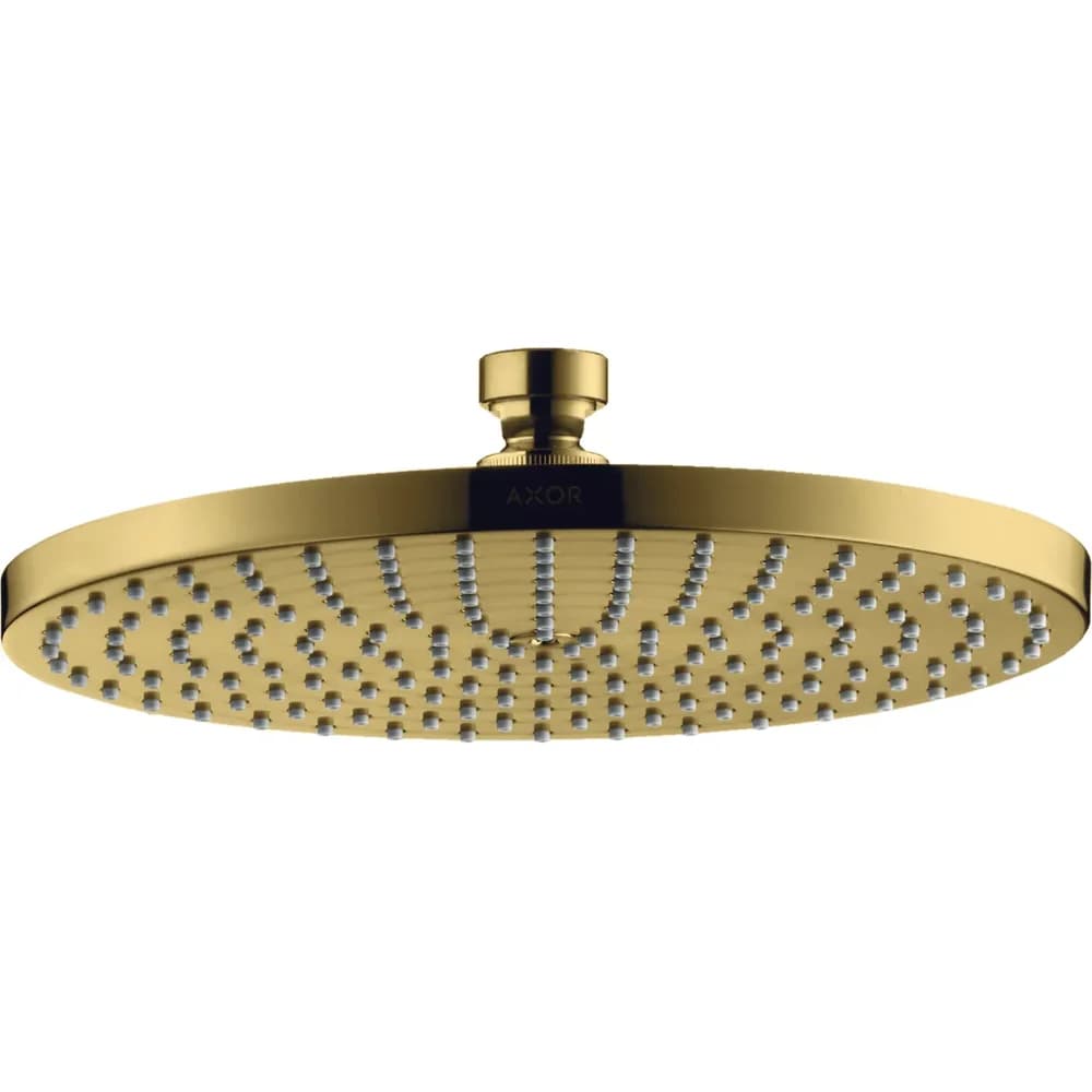 Hansgrohe Tellerkopfbrause Axor 240 mm Polished Gold Optic 28494990
