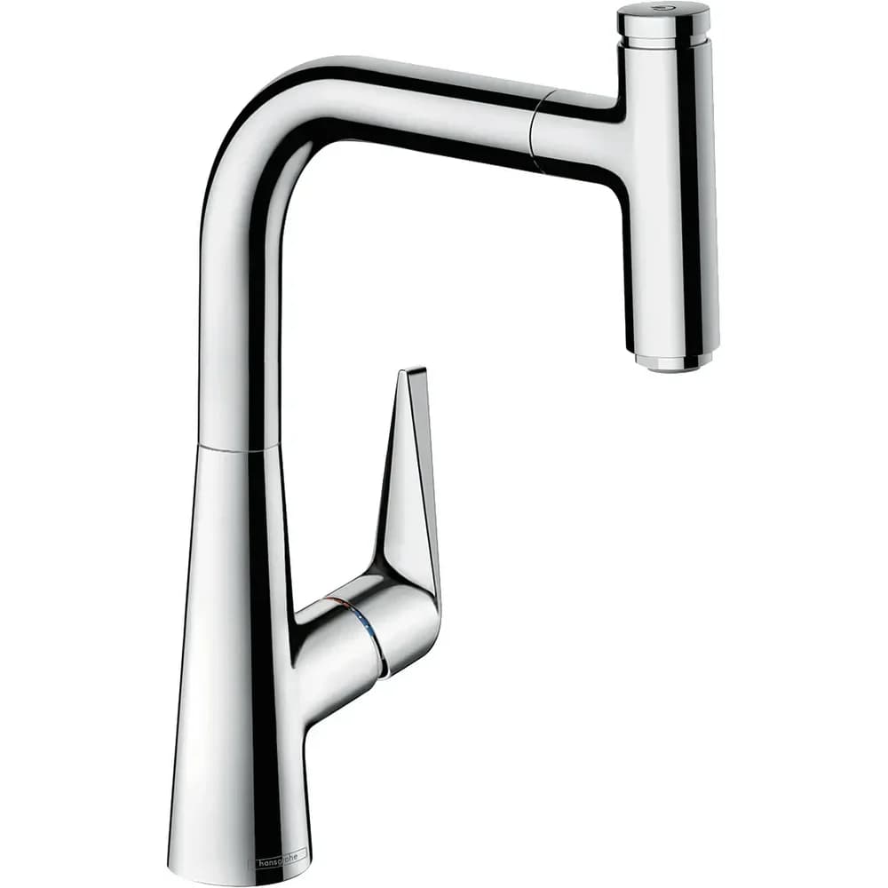 Spültisch-Einhebelmischer Talis Select-M51-220 chrom, Ausziehbrause, 1et