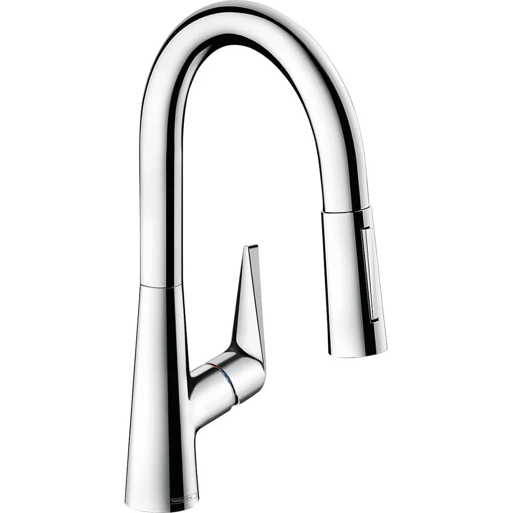 hansgrohe Talis M51 Einhebel-Küchenmischer 160, Ausziehbrause, 2jet, Chrom