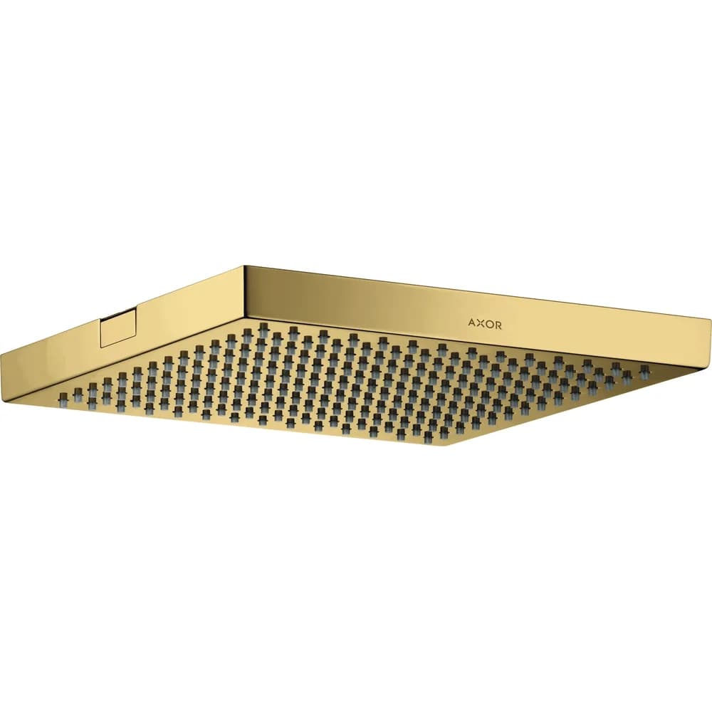 Hansgrohe Kopfbrause Axor Starck 240x240mm Polished Gold Optic 10924990