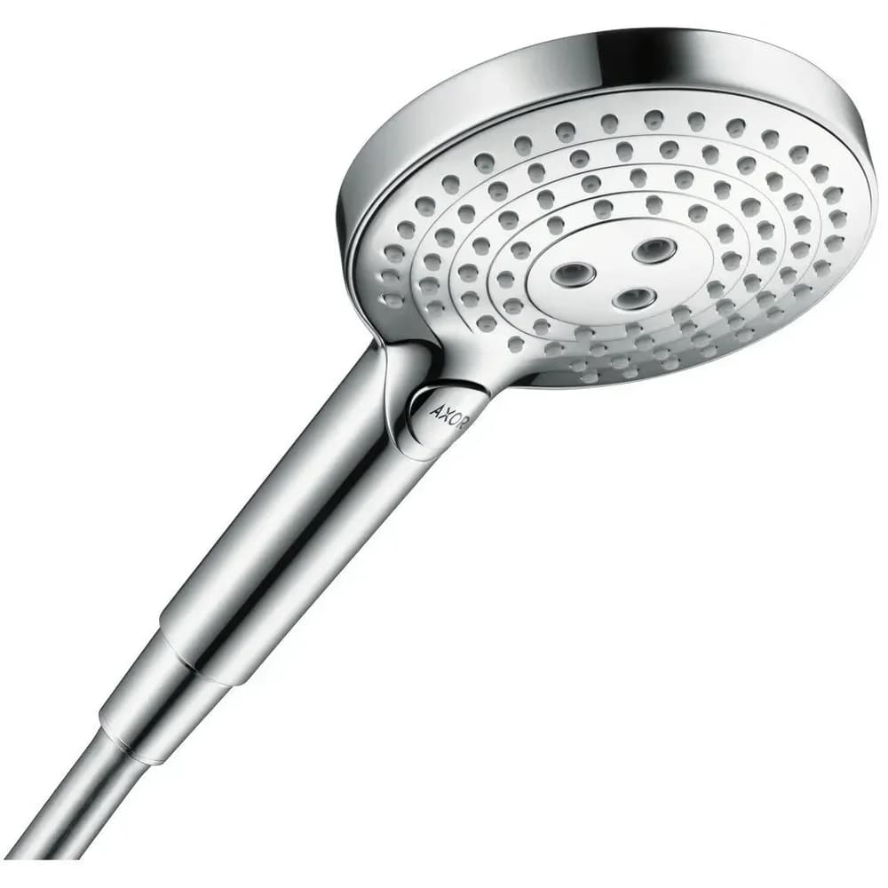 hansgrohe Handbrause Axor ShowerSolutions 120, 3jet EcoSmart - Edelstahl Optic