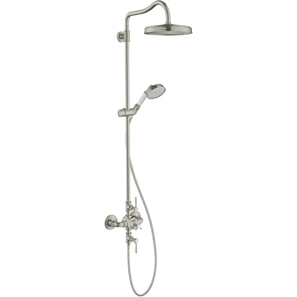 Hansgrohe Showerpipe Axor Montreux Edelstahl Optic mit 16572800