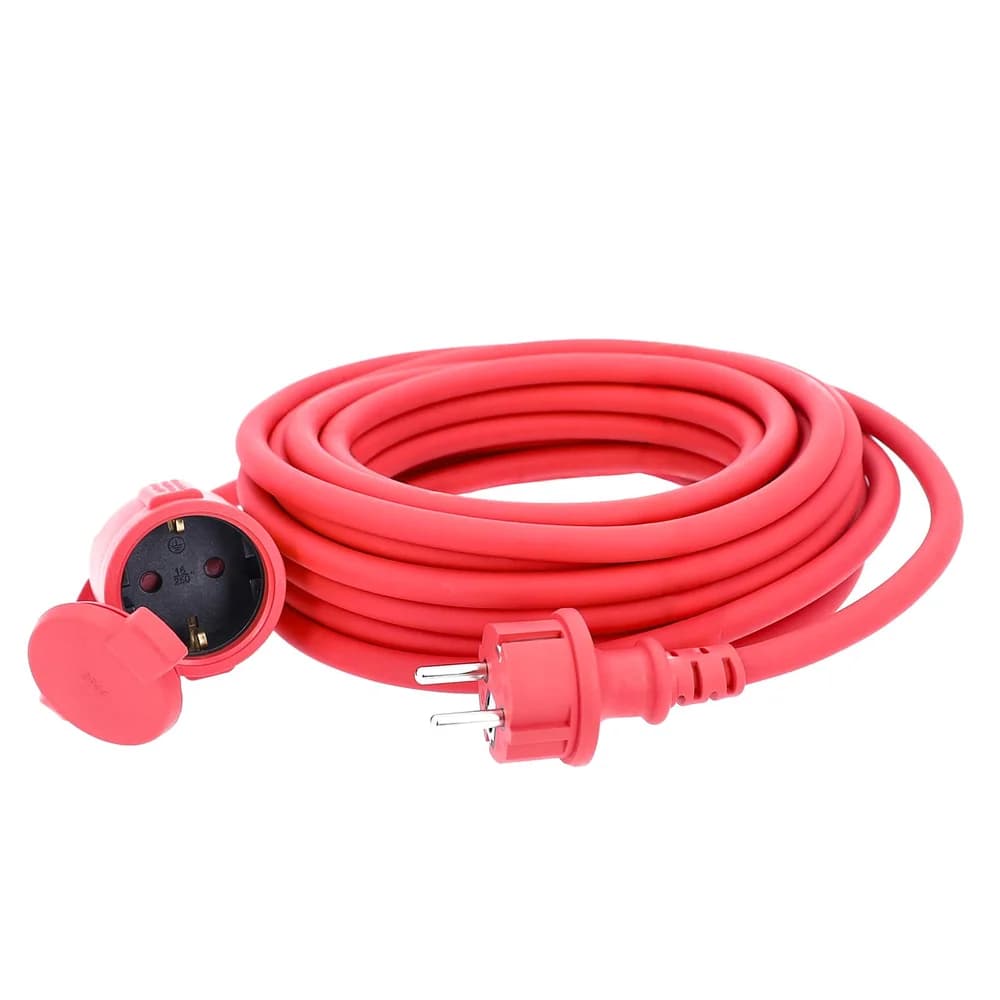 as - Schwabe 60272 - Verlängerungskabel IP44 5m, H07RN-F 3G 1,5mm2 Verlängerungskabel