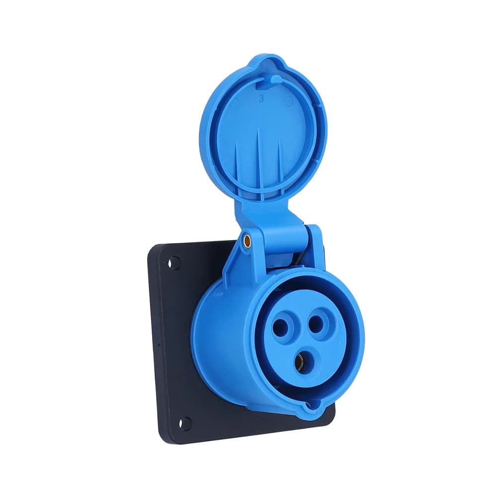 as - Schwabe Steckdose AS Schwabe 60480 CEE Anbaudose 16 A 230 V 1 St. blau