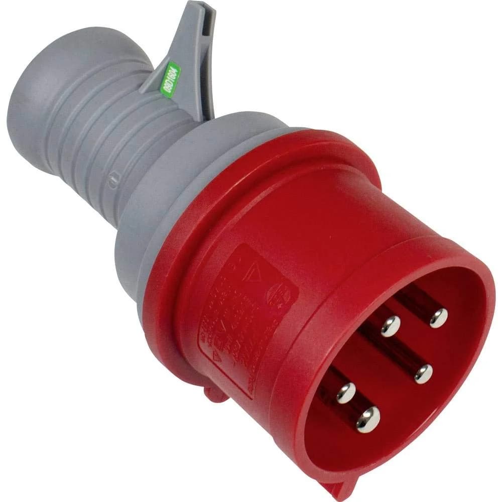 as - Schwabe Spannungsprüfer Anschluss- und Drehfeld-Prüfstecker 32 A 61478