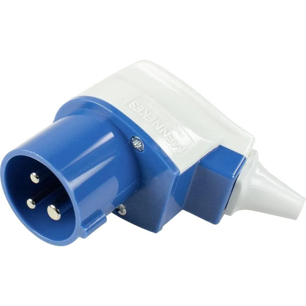 as - Schwabe Steckdose AS Schwabe 61481 CEE Winkelstecker 16 A 230 V 1 St. blau